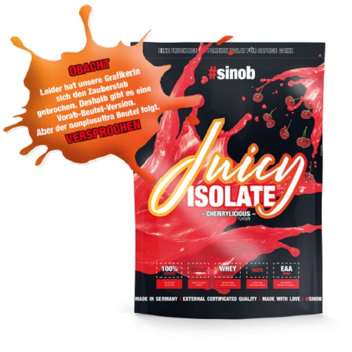 Sinob Juicy Isolate — Thé glacé pêche — 1 kg