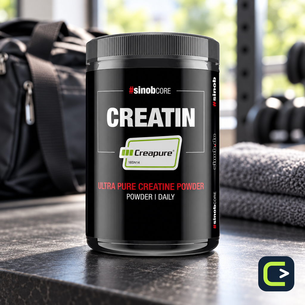 Sinob Créatine Creapure — 500 g — mise en situation, Le Coin du Sportif