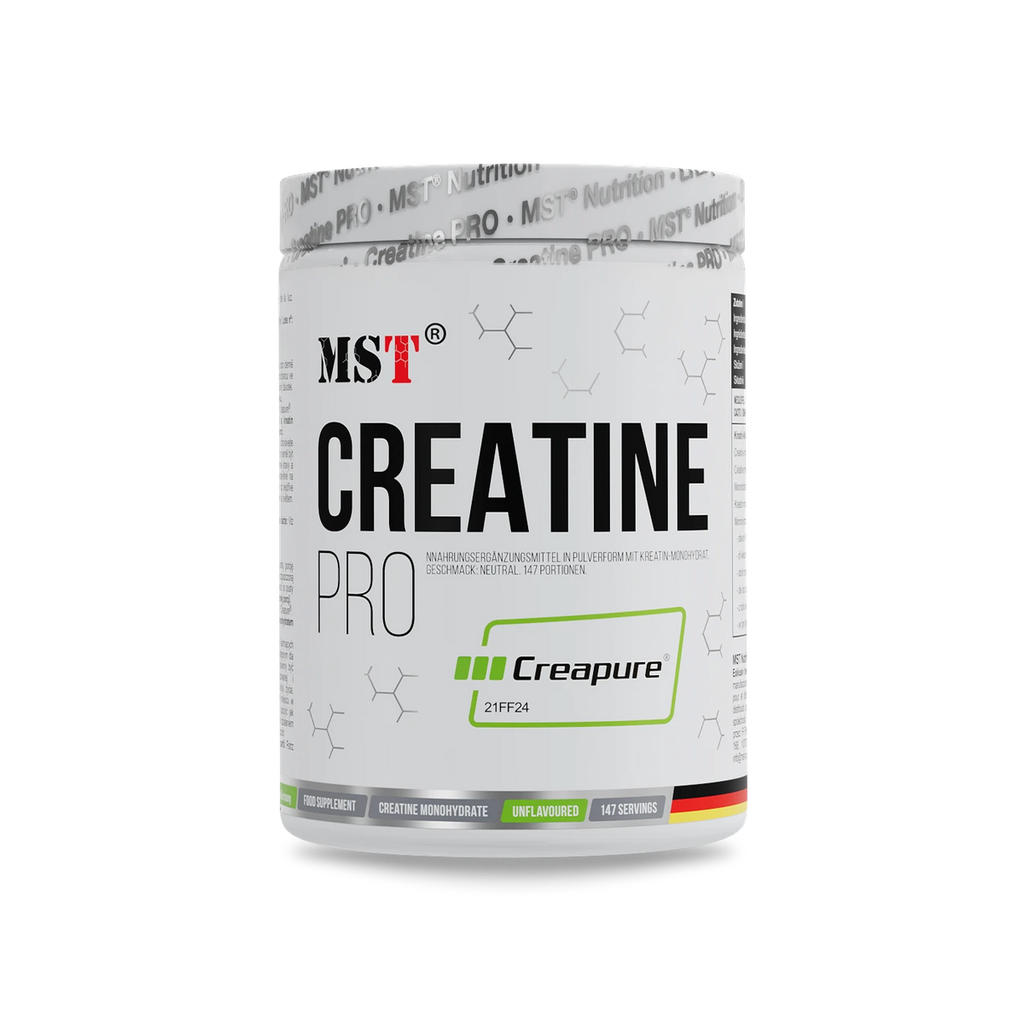 MST Créatine Pro Creapure — 500 g — photo studio du fabricant