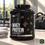 MST Best Whey Protein — Chocolat — 2,01 kg — mise en situation, Le Coin du Sportif