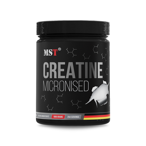 MST Créatine Monohydrate — 1 kg — photo studio du fabricant
