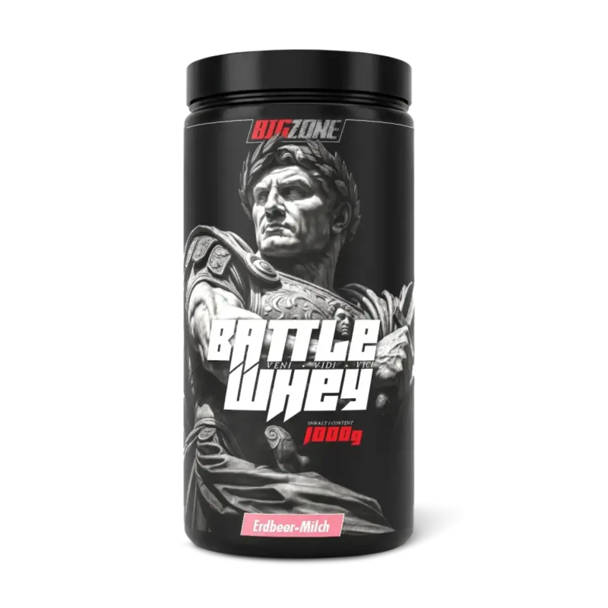 Big Zone Battle Whey — Fraise-lait — 1 kg — photo studio du fabricant