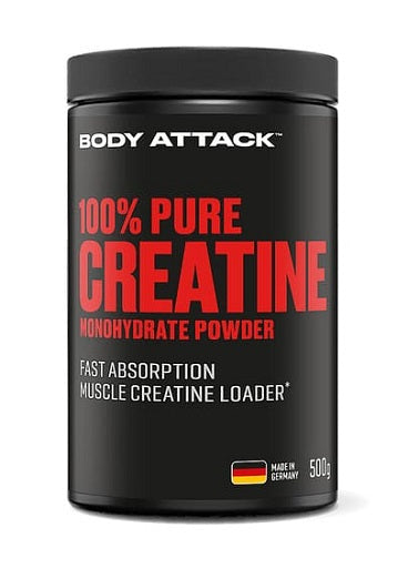 Body Attack 100% Pure Creatine — 500 g — photo studio du fabricant