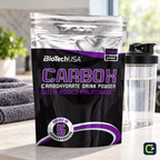 BioTechUSA CarboX — Pêche — 1 kg — mise en situation