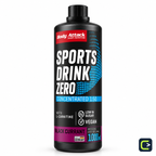Body Attack Sports Drink Zero — Cassis — 1 L — vue studio