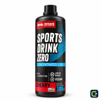 Body Attack Sports Drink Zero — Cerise — 1 L — vue studio